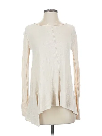 Pre-owned M Magaschoni Pullover Sweater In White