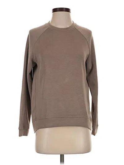 Pre-owned M Magaschoni Sweatshirt In Brown