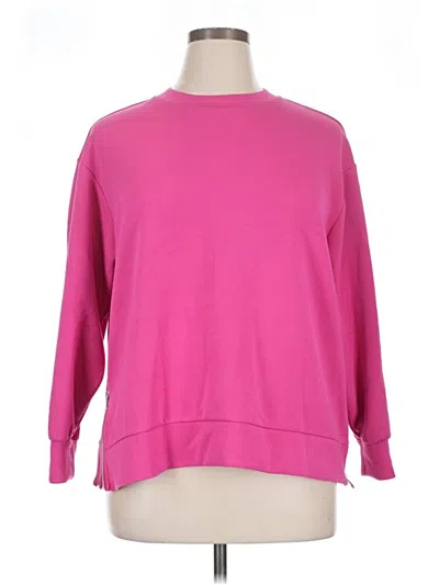 Pre-owned M Magaschoni Sweatshirt In Pink