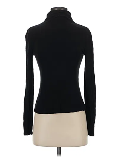 Pre-owned M Magaschoni Turtleneck Sweater In Black