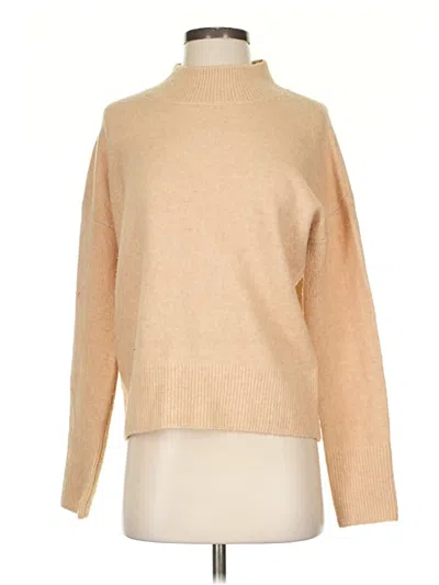 Pre-owned M Magaschoni Turtleneck Sweater In Brown
