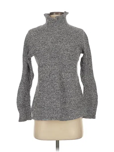 Pre-owned M Magaschoni Turtleneck Sweater In Gray