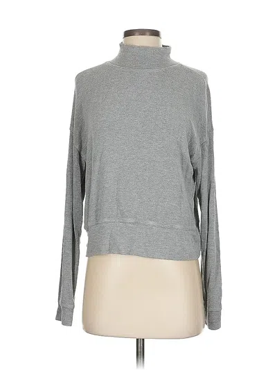 Pre-owned M Magaschoni Turtleneck Sweater In Gray
