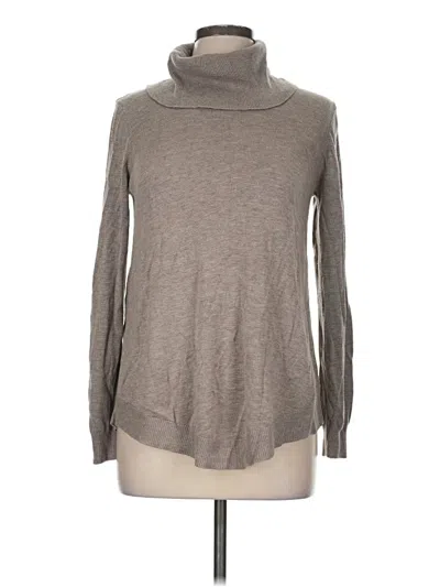 Pre-owned M Magaschoni Turtleneck Sweater In Gray