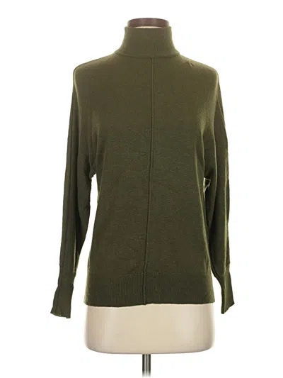 Pre-owned M Magaschoni Turtleneck Sweater In Green
