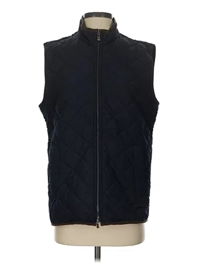 Pre-owned M Magaschoni Vest In Blue