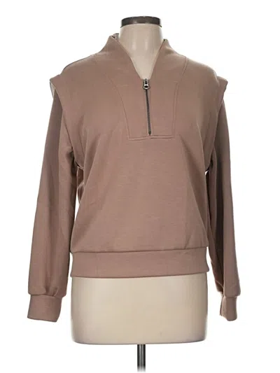 Pre-owned M Magaschoni Zip Up Hoodie In Brown