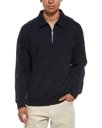 M Missoni 1/4-zip Sweater In Blue