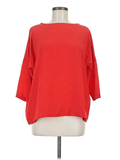 Pre-owned M Missoni 3/4 Sleeve T-shirt In Red