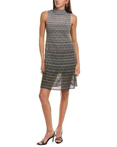 M Missoni Abito Senza Maniche Mini Dress In Black
