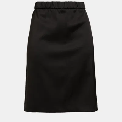 Pre-owned M Missoni Acetate Mini Skirts 40 In Black