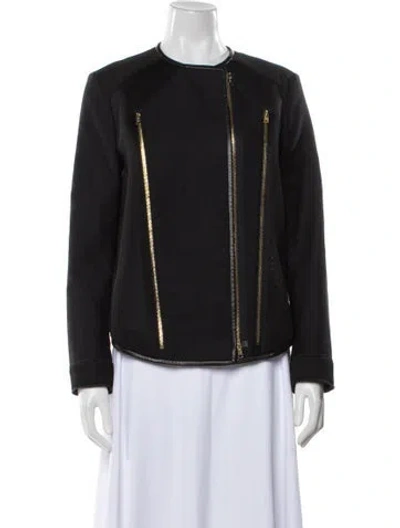 Pre-owned M Missoni Biker Jacket In Multi