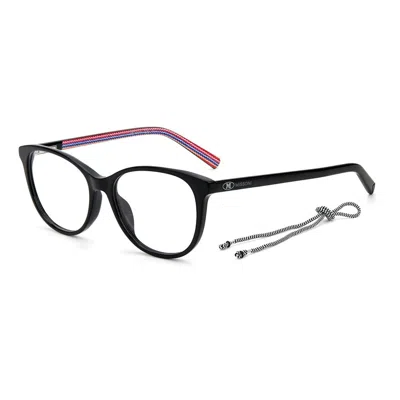 M Missoni Black Acetate Frames In Blue