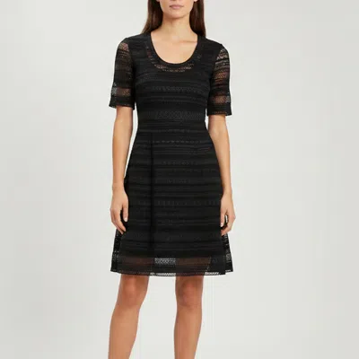 Pre-owned M Missoni Black Lace Mini Dress M