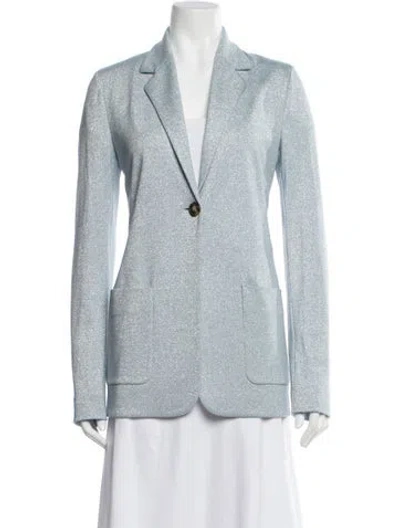 Pre-owned M Missoni Blazer In Blue