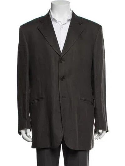 Pre-owned M Missoni Blazer In Grey