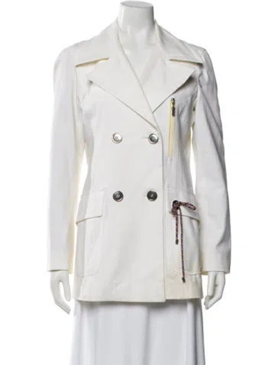 Pre-owned M Missoni Blazer In White