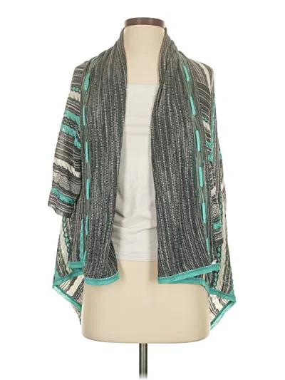 Pre-owned M Missoni Cardigan Sweater In Gray