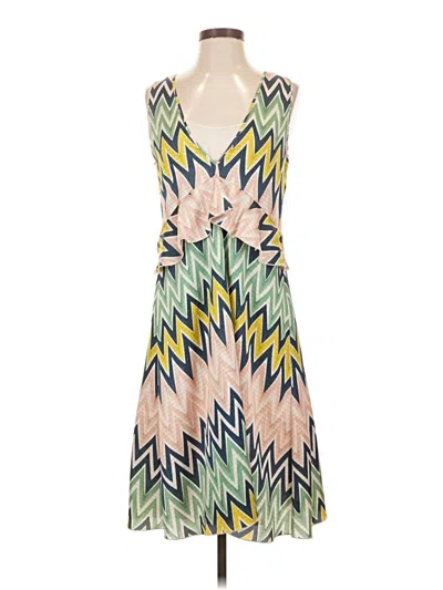 Pre-owned M Missoni Casual Dress In Green