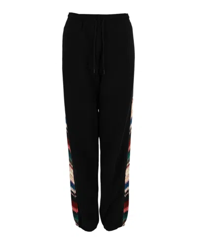 M Missoni Chevron Joggers In Black