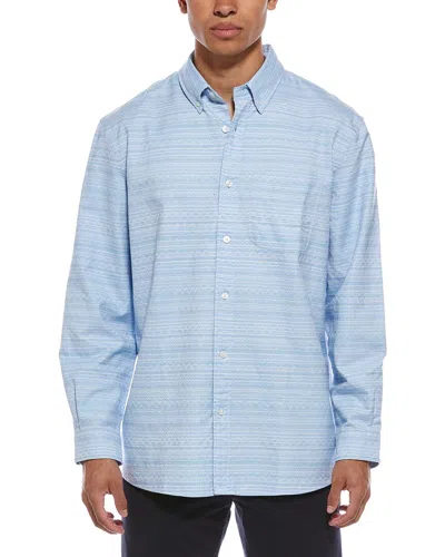 M Missoni Chevron Pattern Shirt In Blue