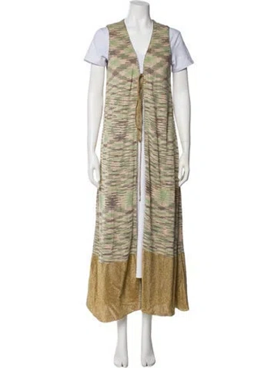 Pre-owned M Missoni Coat In Multi