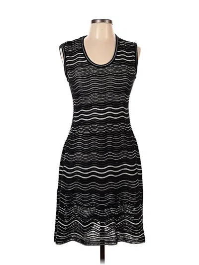 Pre-owned M Missoni Cocktail Dress In Black