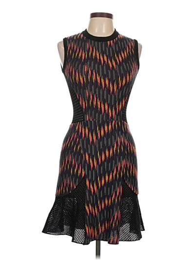 Pre-owned M Missoni Cocktail Dress In Black