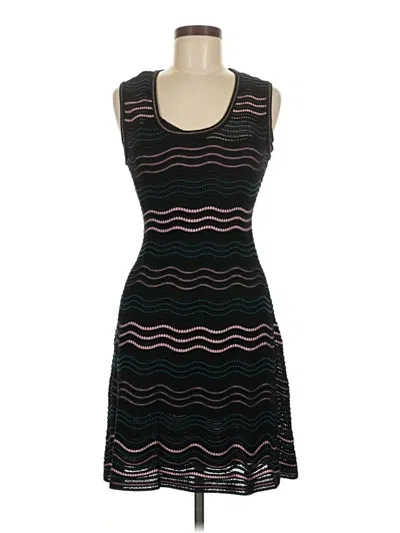 Pre-owned M Missoni Cocktail Dress In Black