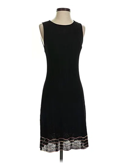 Pre-owned M Missoni Cocktail Dress In Black