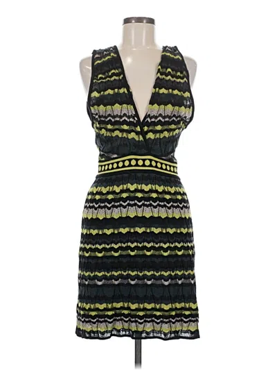 Pre-owned M Missoni Cocktail Dress In Black