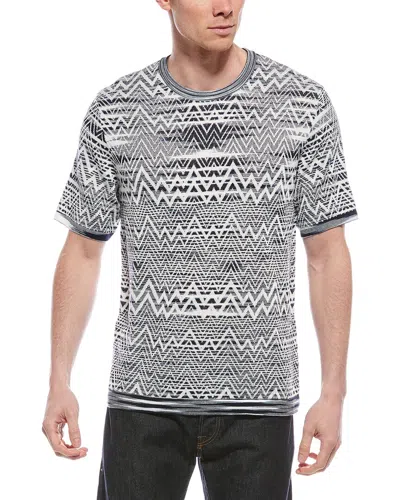 M Missoni Corte Regular T-shirt In Gray