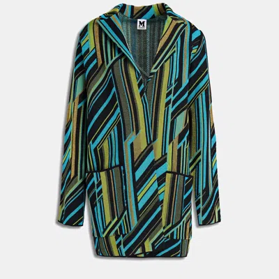 Pre-owned M Missoni Cotton Blazer It 40 In Multicolor