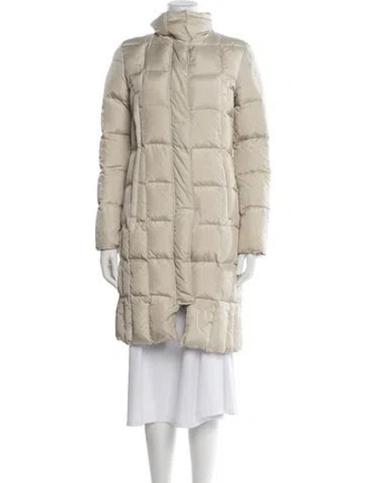 Pre-owned M Missoni Down Coat In Neutrals