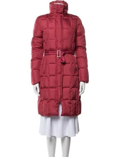 Pre-owned M Missoni Down Down Coat In Red