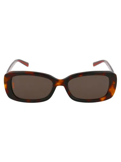 M Missoni Eyewear Rectangle Frame Sunglasses In Multi