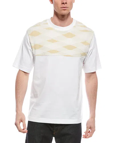 M Missoni Fit Over T-shirt In Yellow