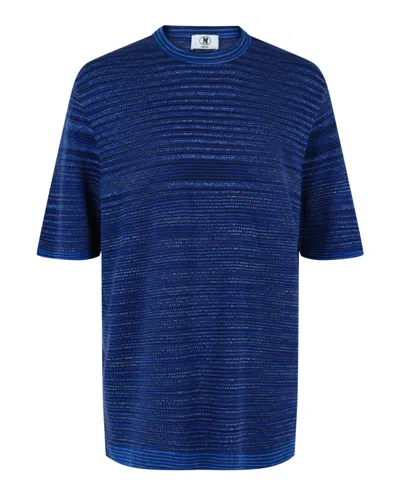 M Missoni Flame Zigzag Cotton T-shirt In Multi