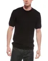 M Missoni Zig Zag Short Sleeve Sweater In Animal Print