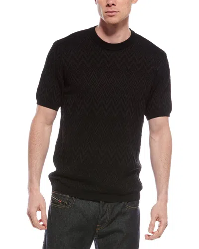 M Missoni Girocollo T-shirt In Black
