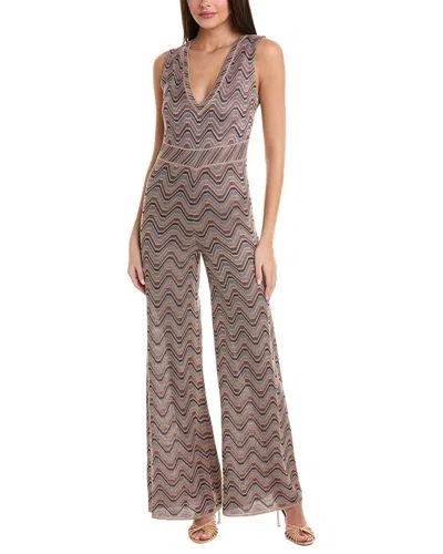 M Missoni Jumpsuit In Purple