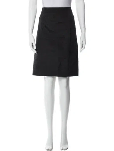 Pre-owned M Missoni Knee-length Skirt In Black