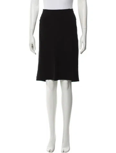 Pre-owned M Missoni Knee-length Skirt In Black