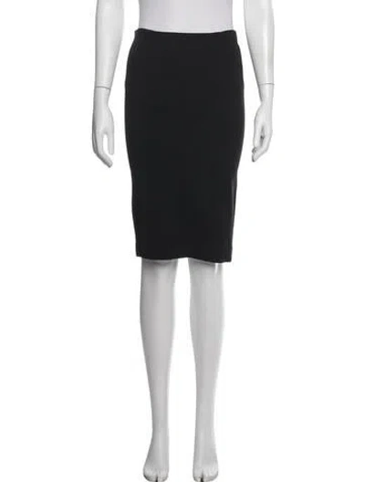 Pre-owned M Missoni Knee-length Skirt In Black