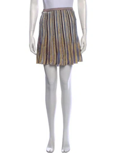 Pre-owned M Missoni Knee-length Skirt In Black