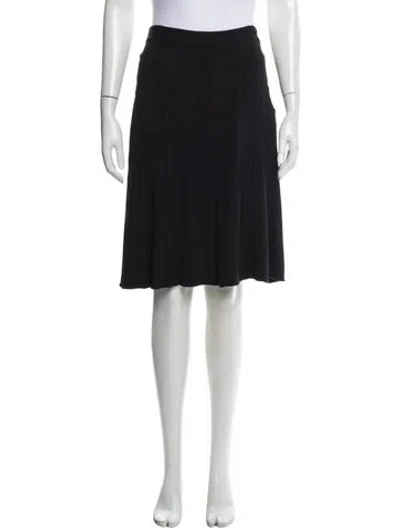 Pre-owned M Missoni Knee-length Skirt In Blue