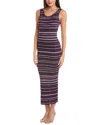 M Missoni Knit Maxi Dress In Blue