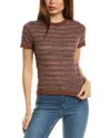 M Missoni Knit Top In Brown