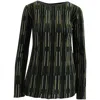 M Missoni Knitted Stripe Sweater In Multicolor Cotton In Multi