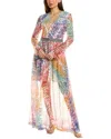 M Missoni Lace Maxi Dress In White